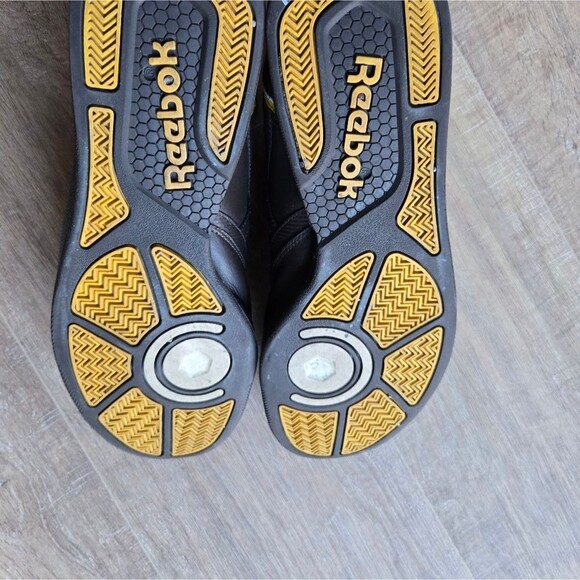 Reebok mens High-Tops Yellow Black sneakers Size 13 Basketball - Picture 10 of 12